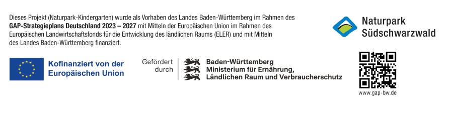 Naturpark Südschwarzwald Der Kindergarten am Heidenstein ist ein zertifizierter Naturpark-Kindergarten.