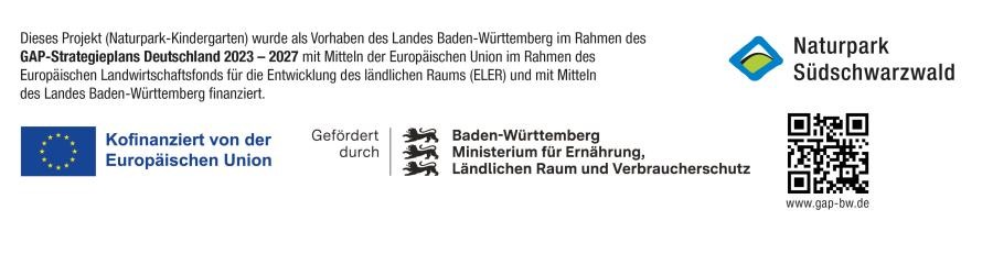 Naturpark Südschwarzwald Der Kindergarten Dossenbach ist ein zertifizierter Naturpark-Kindergarten.